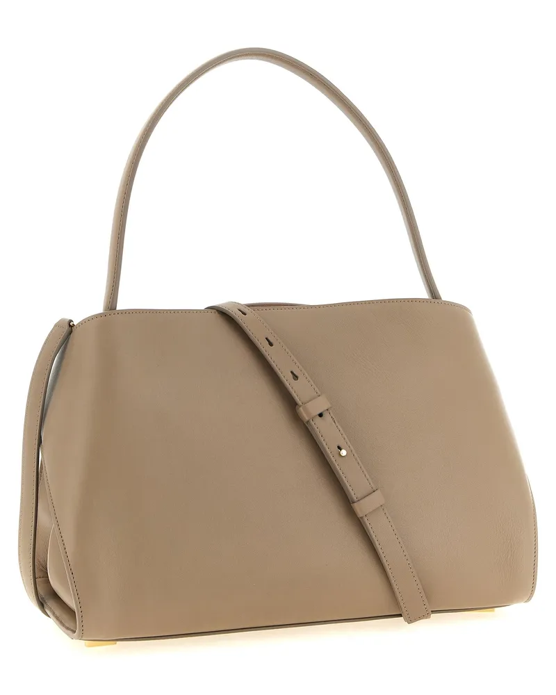 Ferragamo Hug Shoulder Bag — Beige Beige