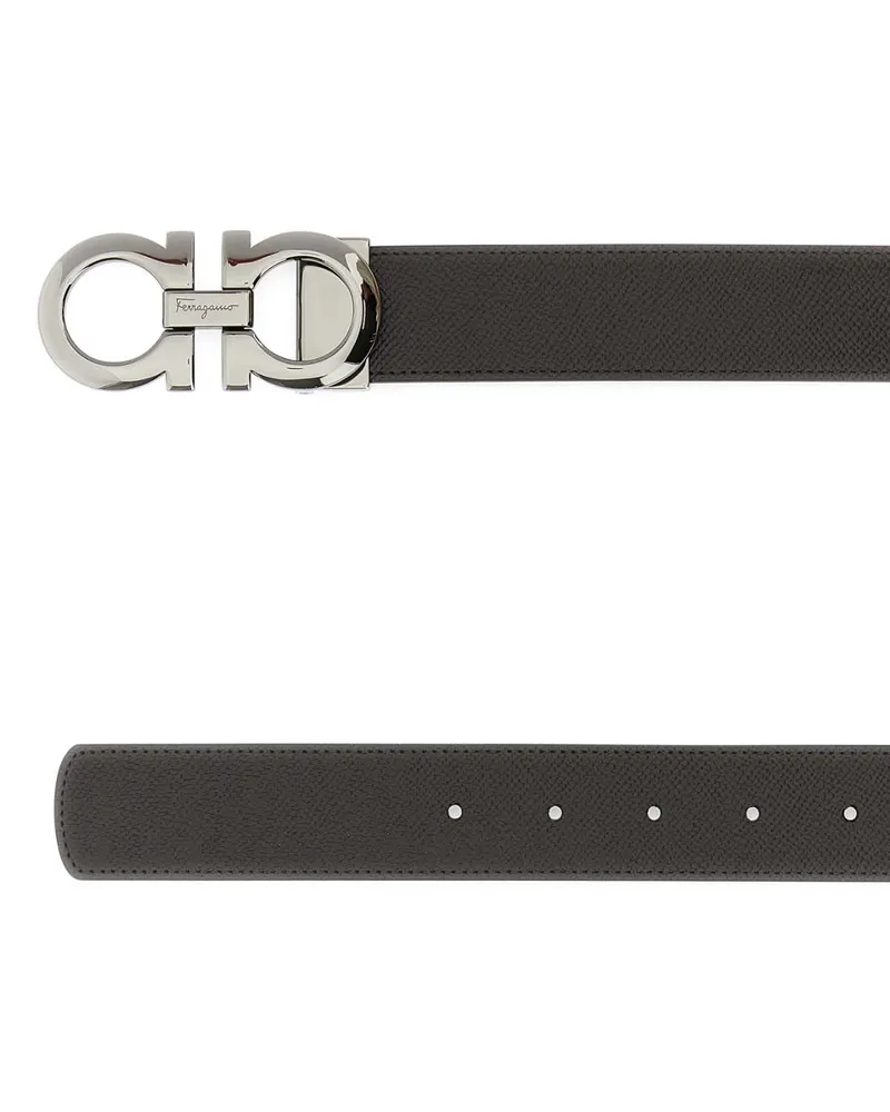 Ferragamo Men's Adjus Belt Brown Calf Brown