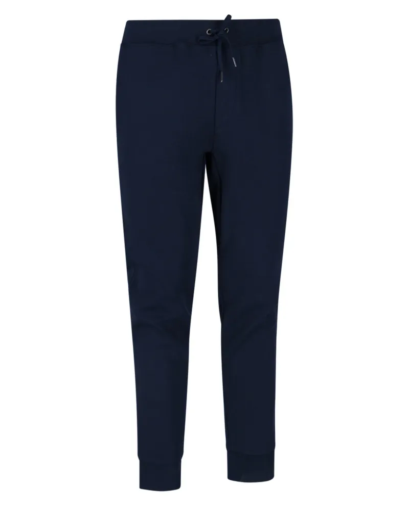 Ralph Lauren Men's Trousers Blue Cotton Navy