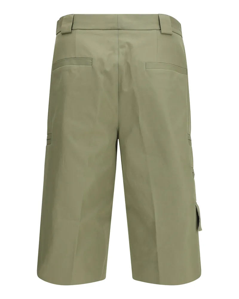 Namacheko Men's Delta Shorts Mermaid Cotton Bermuda Green
