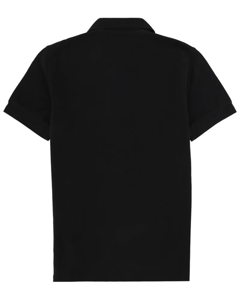 Tom Ford Lyocell and Cotton Polo Shirt — Black Black