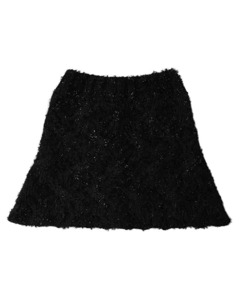 Dolce & Gabbana Cashmere Knit Scarf — Black Black