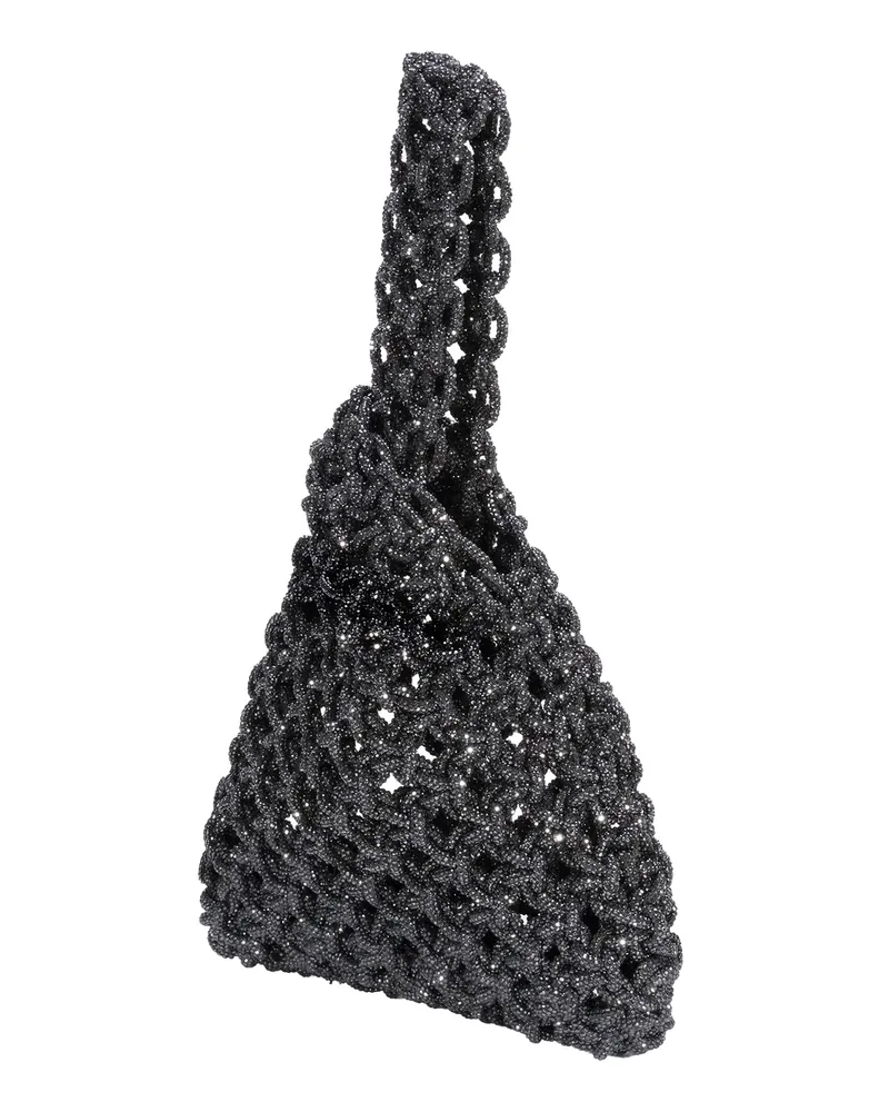 HIBOURAMA Niky Top Handle Bag — Black Black