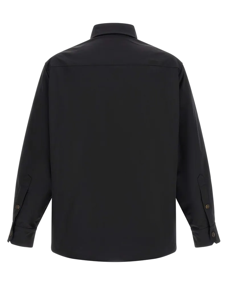 Valentino Garavani Men's Black Polyester Jacket Clothing Black
