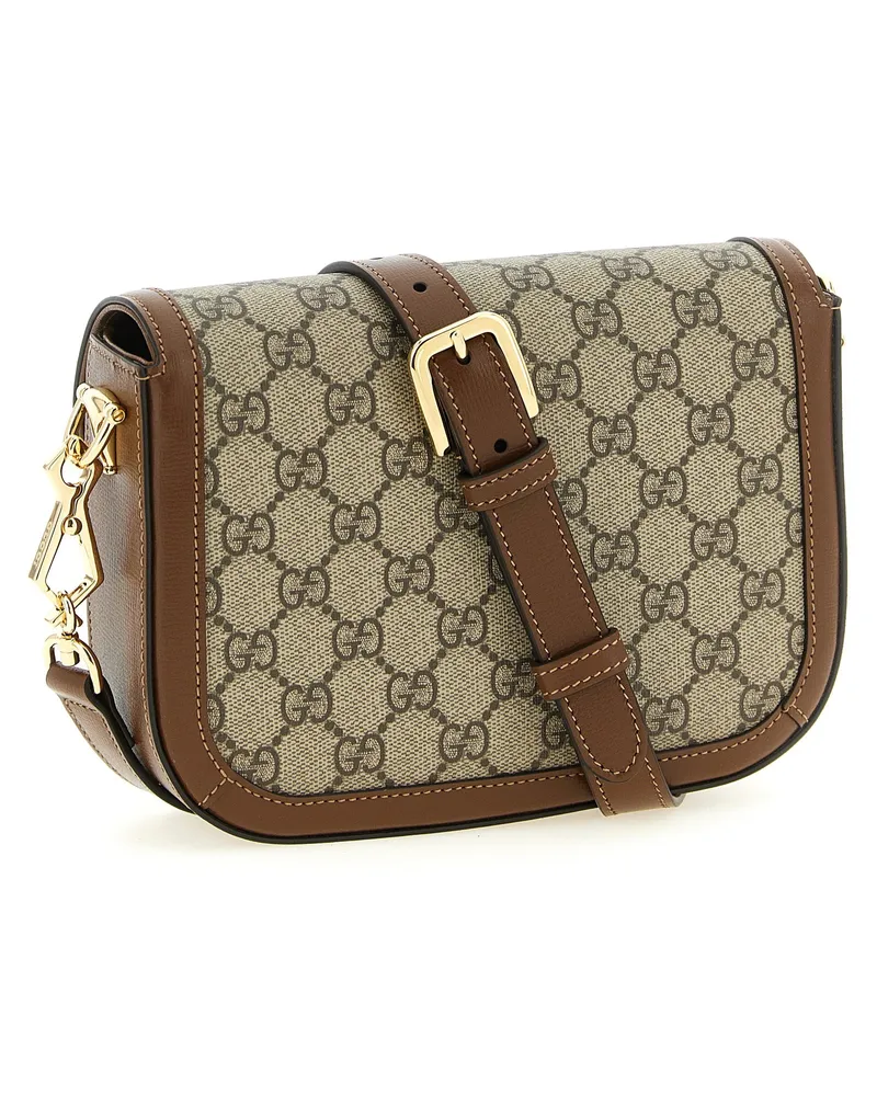 Gucci Horsebit 1955 Shoulder Bag — Brown Brown