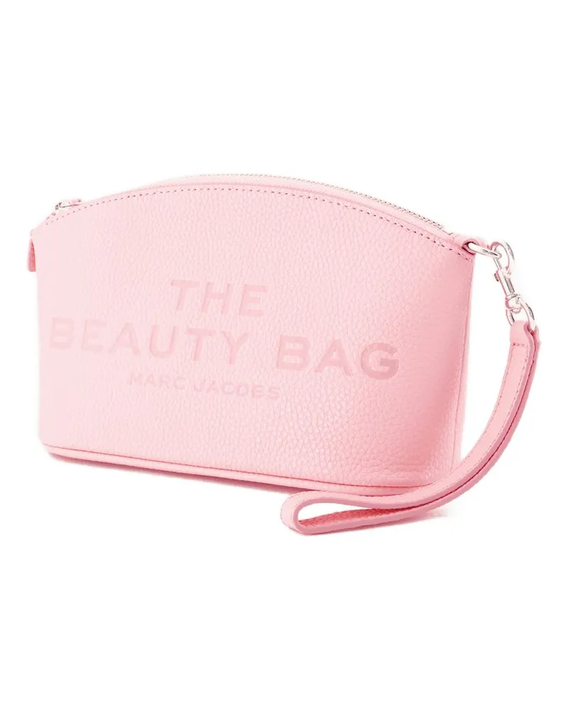 Marc Jacobs Women's The Beauty Pouch -  Leather Pink Cowhide Accessories Vanity-Case Pink