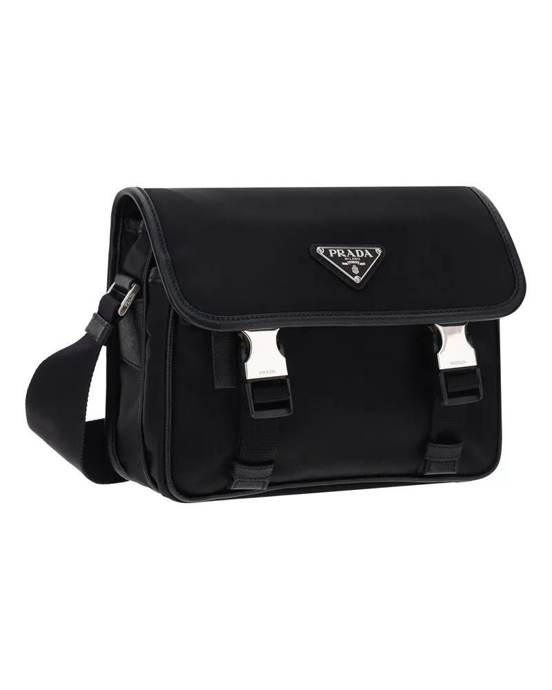 Prada Men's Shoulder Bag Nero Polyamide Black