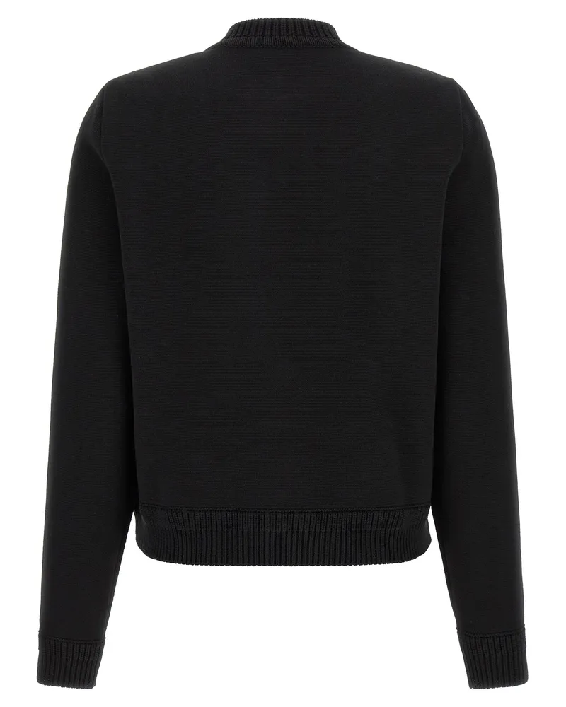 Moncler Women's Black Polyamide Cardigan Clothing Black