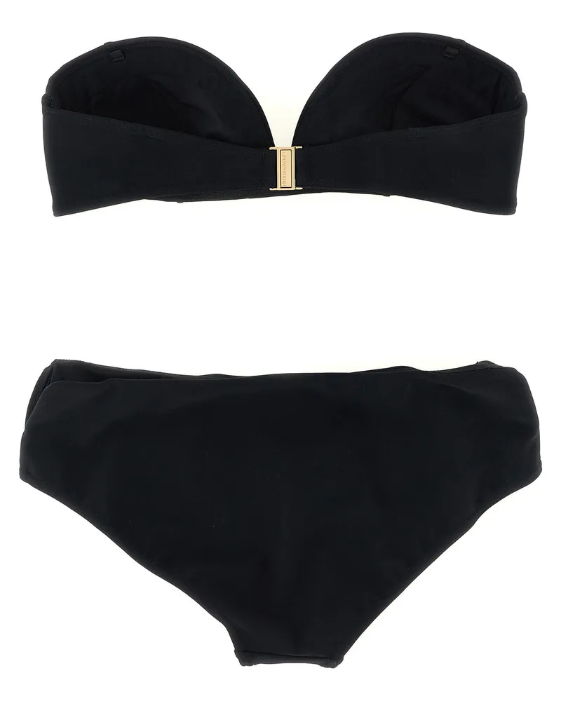 Zimmermann Wanderlust Curve Bikini — Black Black