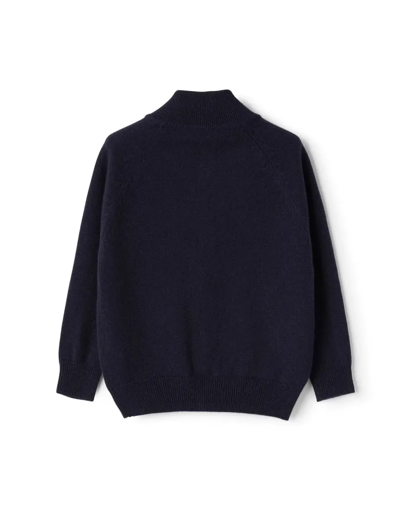 Il Gufo Cashmere Sweater — Black Black