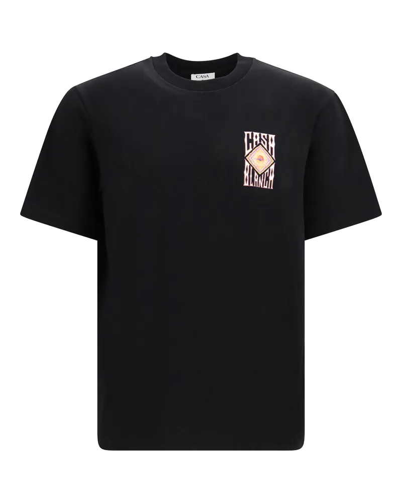 Casablanca Paris Hermons Mirage T-Shirt — Black Black