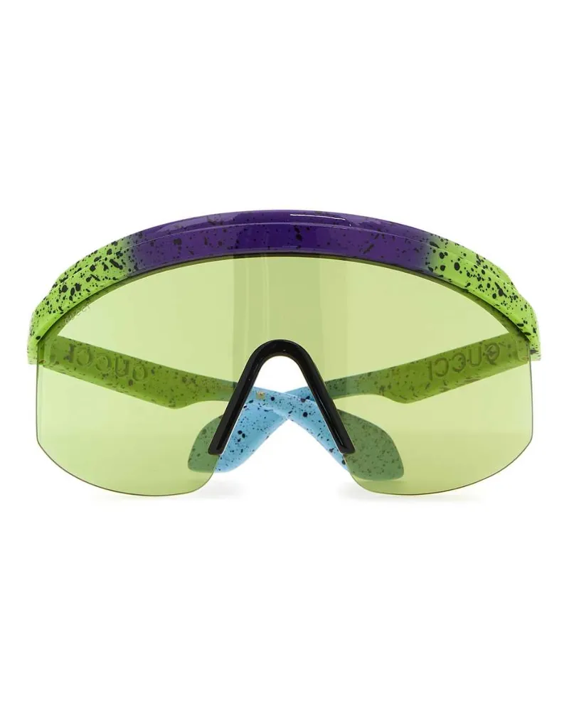 Gucci Gradient Acetate Sunglasses — Green Green
