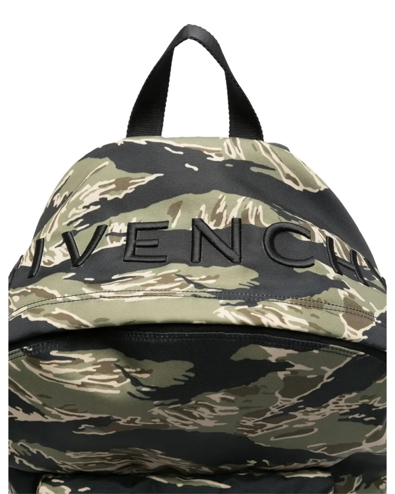 Givenchy Men's Essential Logo Camo Backpack Multiple Colors Bags > Backpacks Multicolor