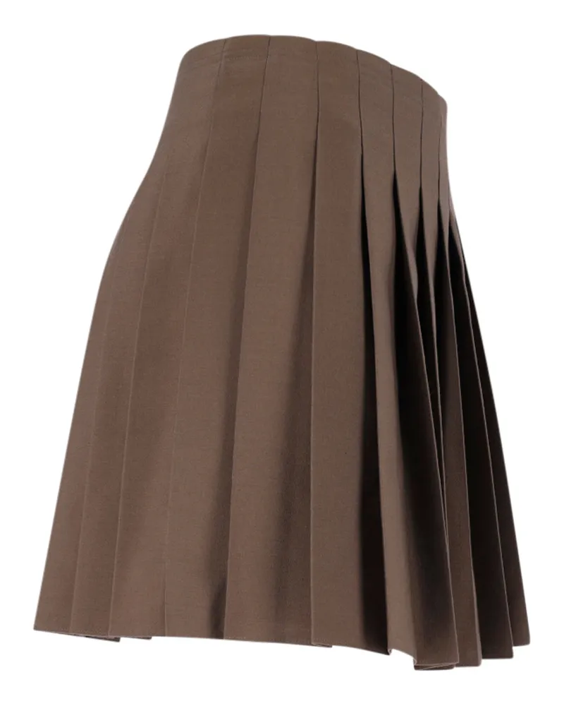 Maison Margiela Women's Skirts Brown Polyester Brown