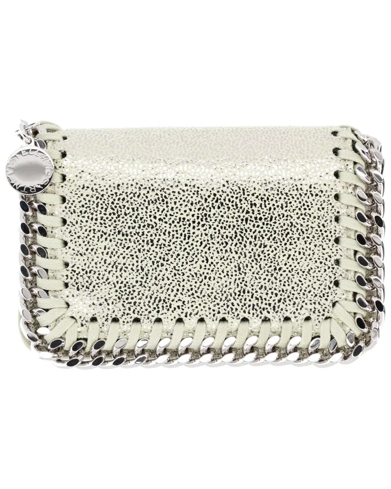 Stella McCartney Falabella Card Case — Silver Silver