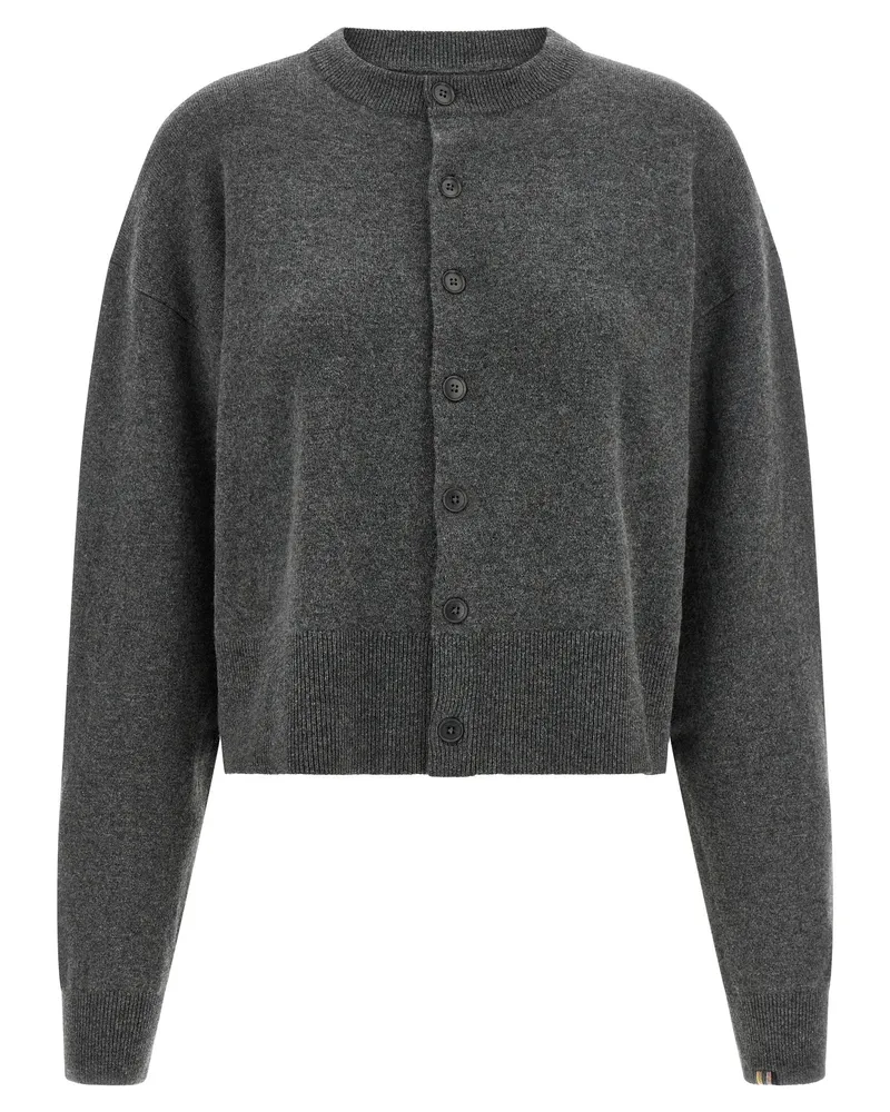 extreme cashmere Cardigan — Anthracite Anthracite