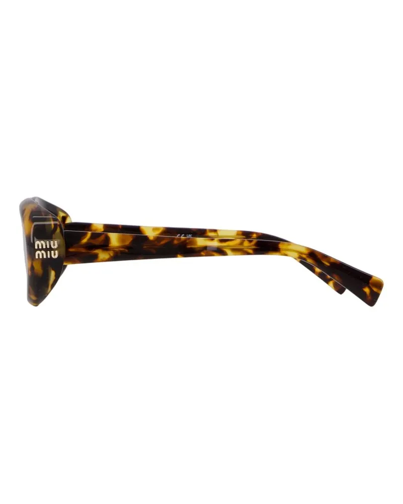 Miu Miu Unisex 0mu B09s Sunglasses - Miu Acetate Brown Accessories Brown
