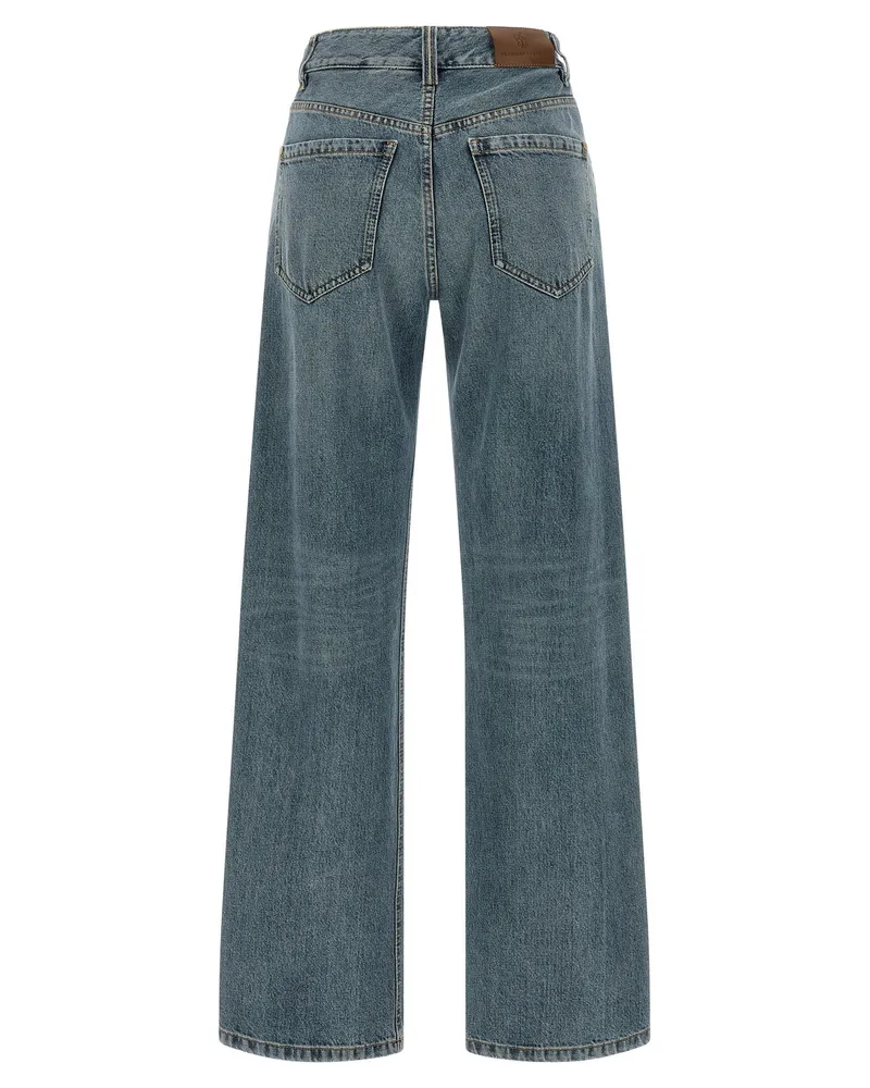 Brunello Cucinelli Contemporary Loose Jeans — Blue Blue