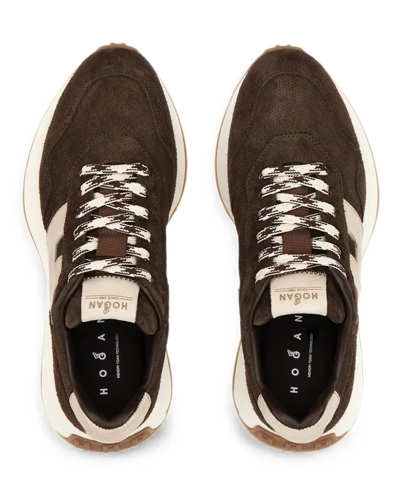Hogan H641 Sneaker — Brown Brown