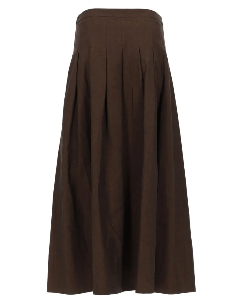 PT TORINO Skirt — Brown Brown