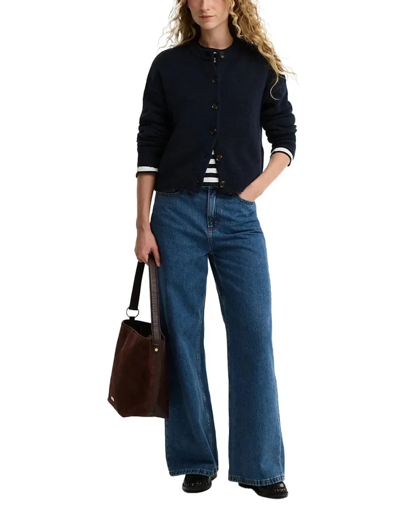 Barbour Cashmere Blend Cardigan 