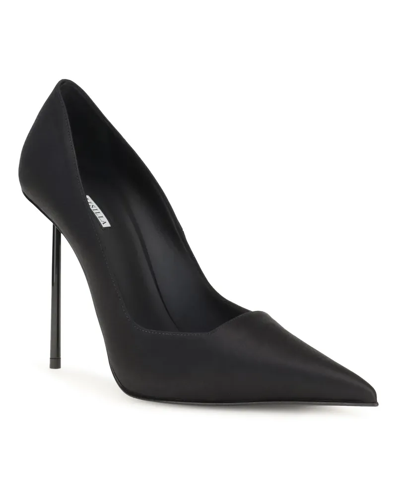 Le Silla Women's Amelia Pumps Nero Calf Leather Bos Taurus High Heel Shoes Black