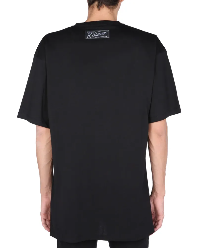 Raf Simons Printed Details T-Shirt — Black Black