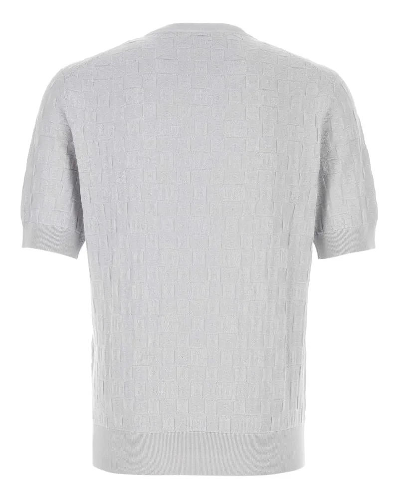 Dolce & Gabbana Exterior: Silk Sweater Grigiochiaro1 Gray