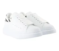 Women's Oversized Leather Sneaker White Calfskin