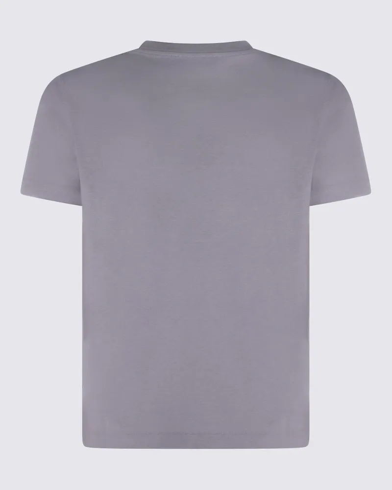 Zanone Men's T-Shirts And Polos Light Grey _100 % Co Gray