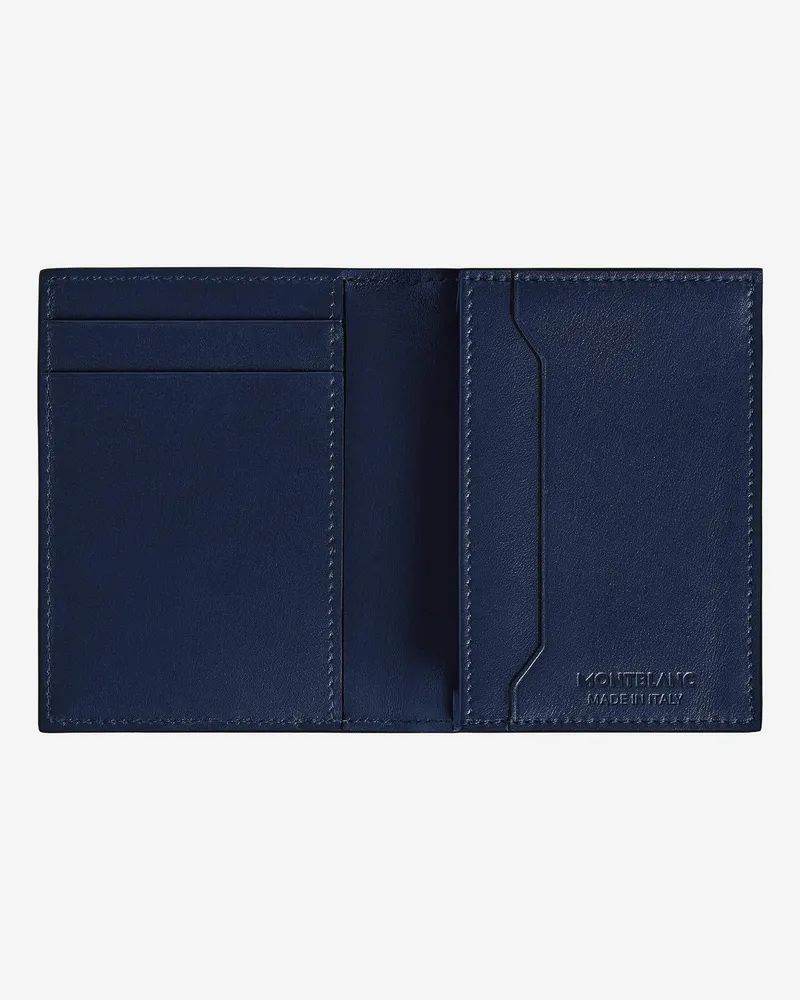 Montblanc Men's Card Holder Meisterstück Black Leather Wallets & Cardholders Black