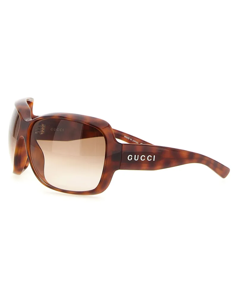 Gucci Tortoiseshell Square Sunglasses — Tortoiseshell Tortoiseshell
