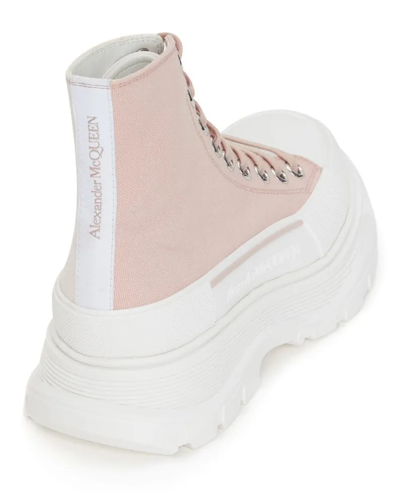 Alexander McQueen Tread Slick Sneaker — Pink Pink