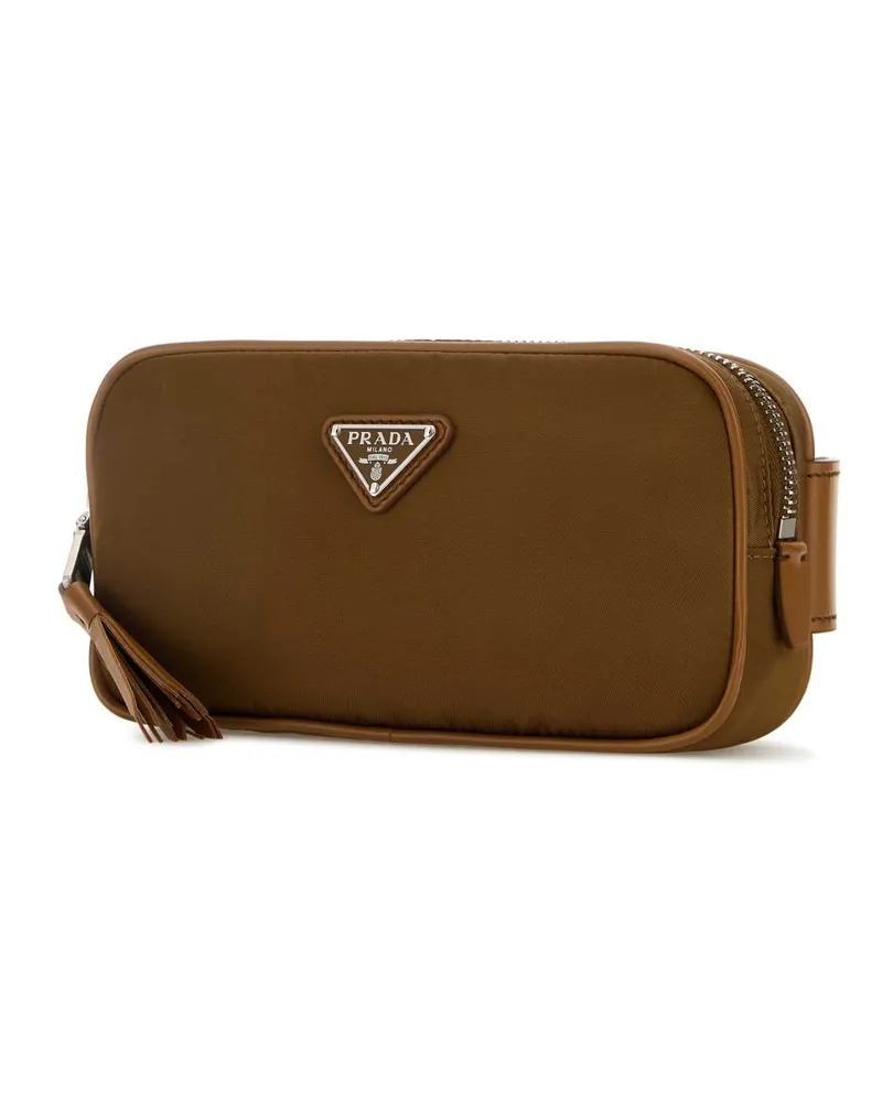 Prada Women's Biscuit Re-Nylon Belt Bag Brandy Marsupi Brown