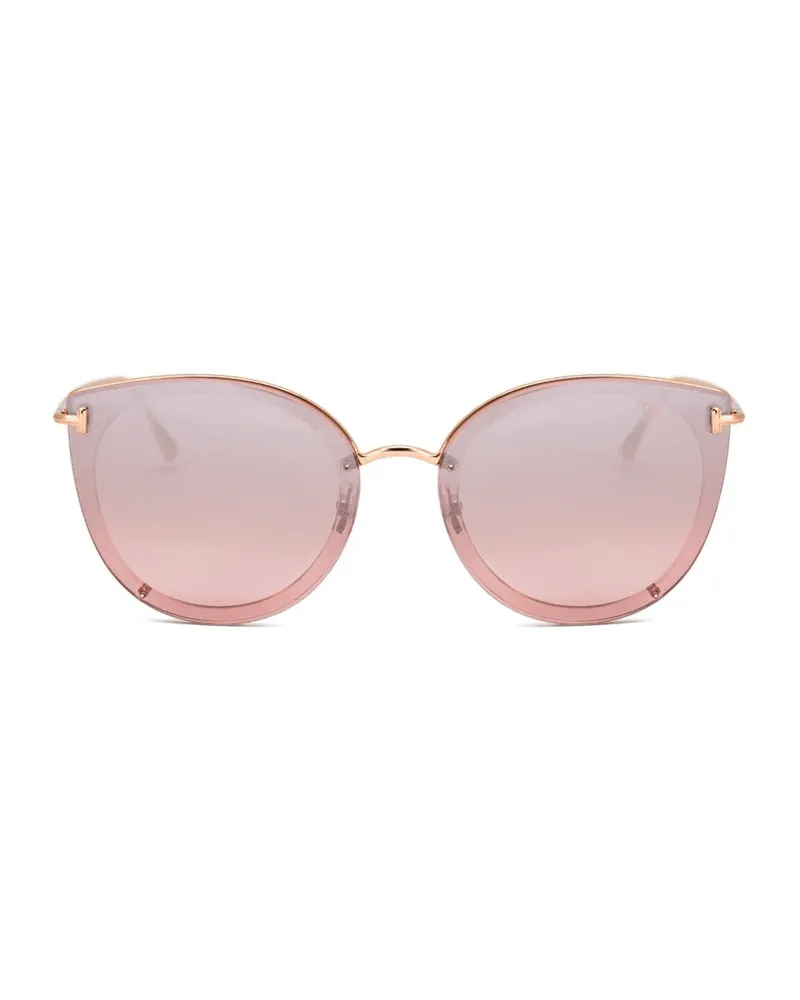 Tom Ford FT0720-K33G Cat Eye Sunglasses — Gold Gold