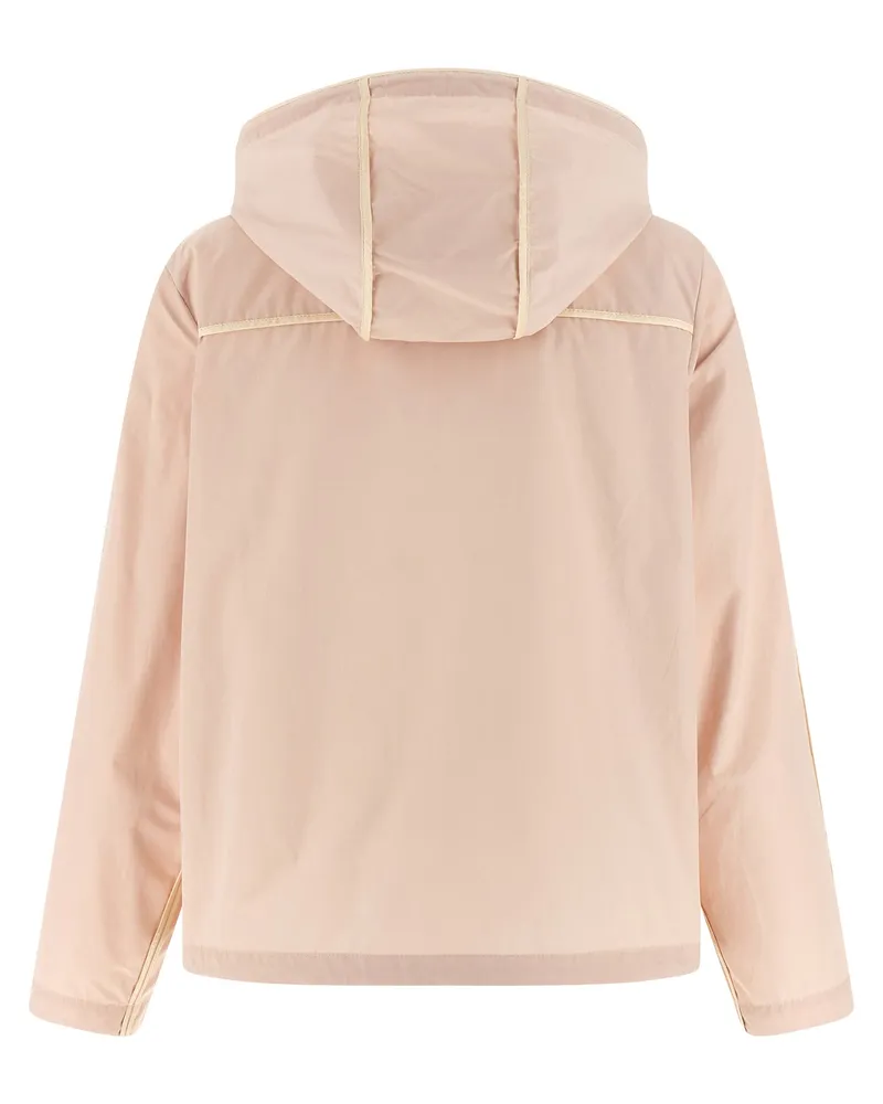 Moncler Women's Multicolor Polyester Shell Jacket Clothing Pink