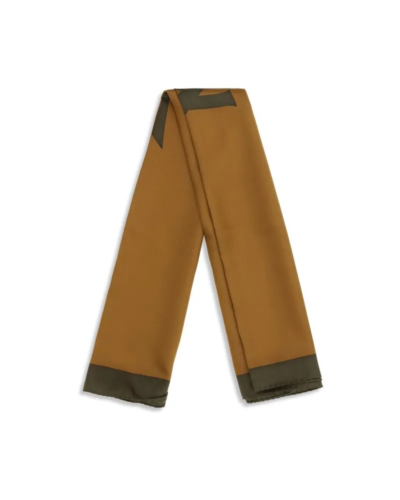 Saint Laurent Cassandre Scarf — Brown Brown