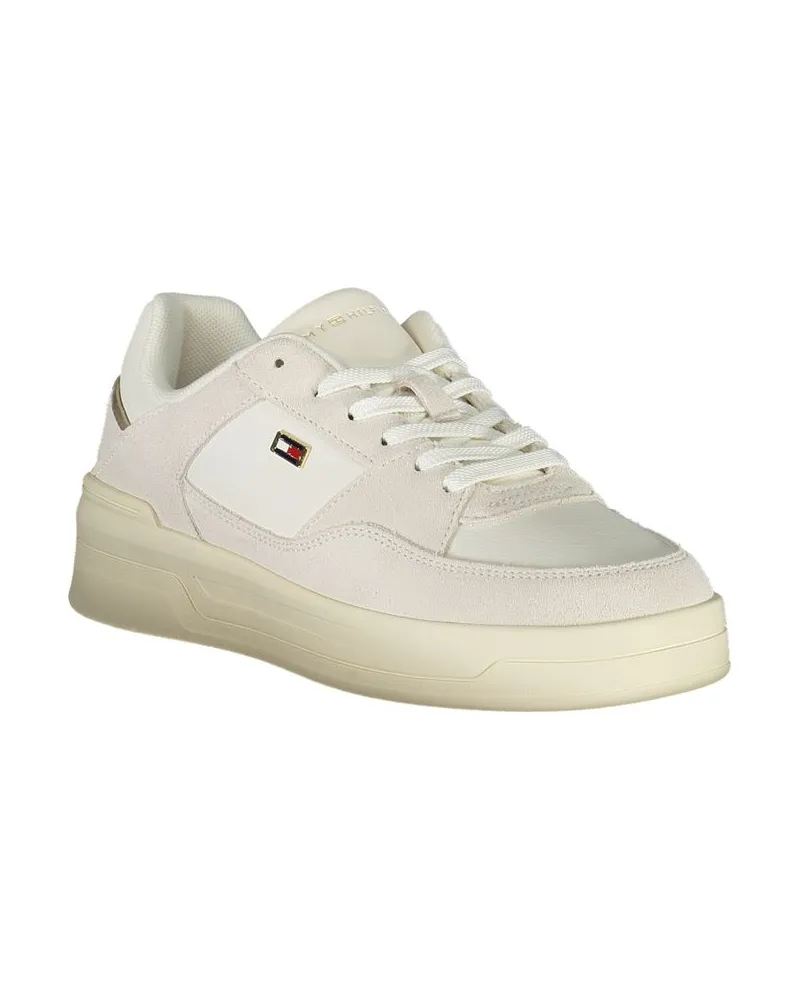 Tommy Hilfiger Polyurethane Blend Sneaker — White White