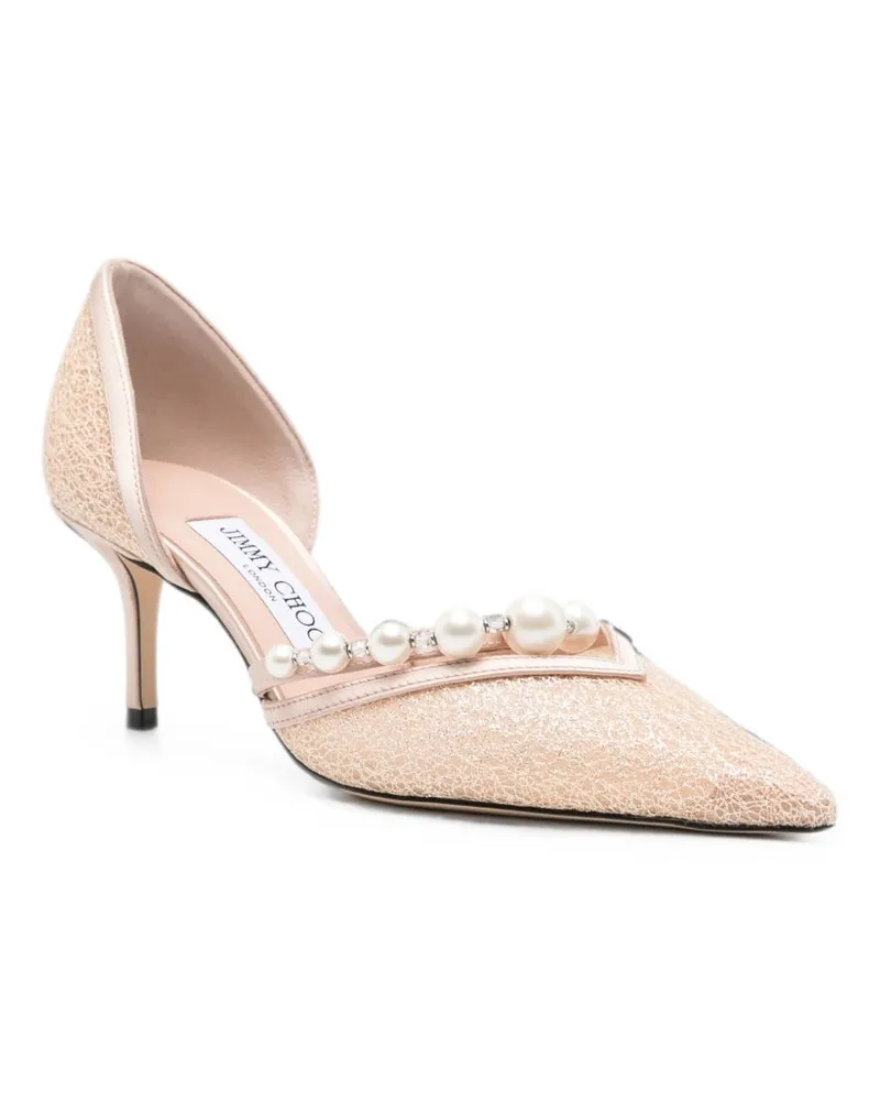 Jimmy Choo Aurelie Heel — Powder Pink Powder