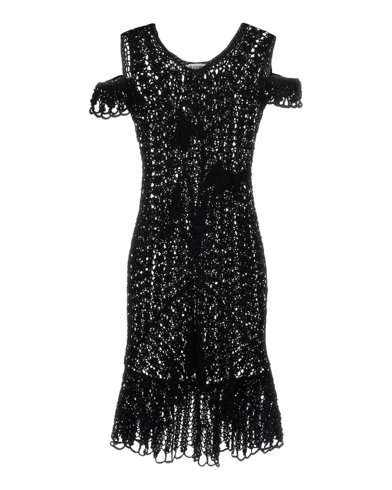 J.W.Anderson Crochet Dress — Black Black