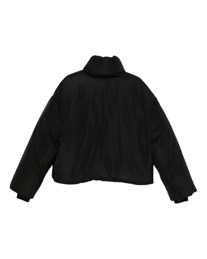 AMI Paris Puffer Down Jacket — Black Black