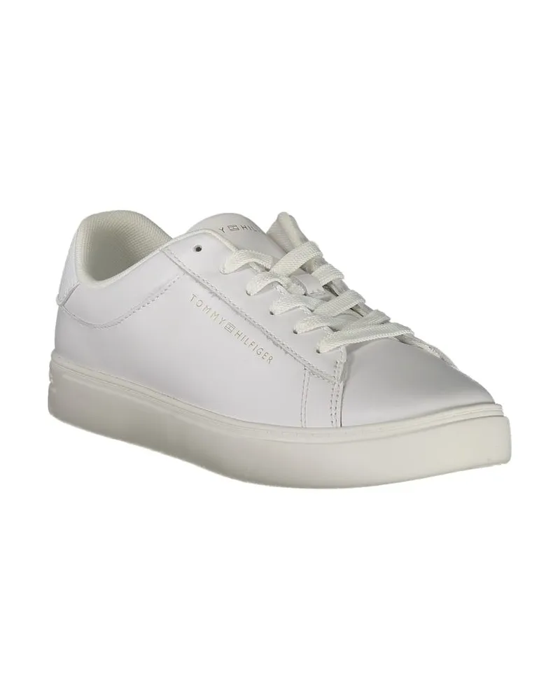 Tommy Hilfiger Polyurethane Sneaker — White White