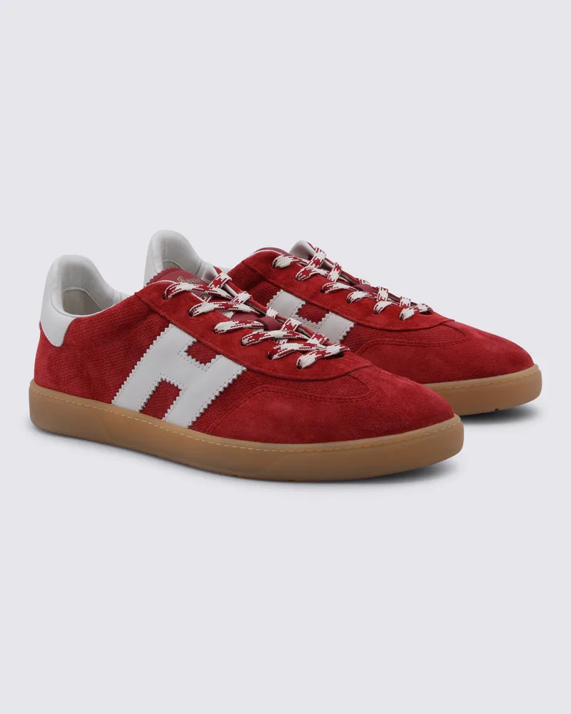 Hogan Men's Sneakers Fragola _ Cover Tex-Le Sole El Tex/le Red