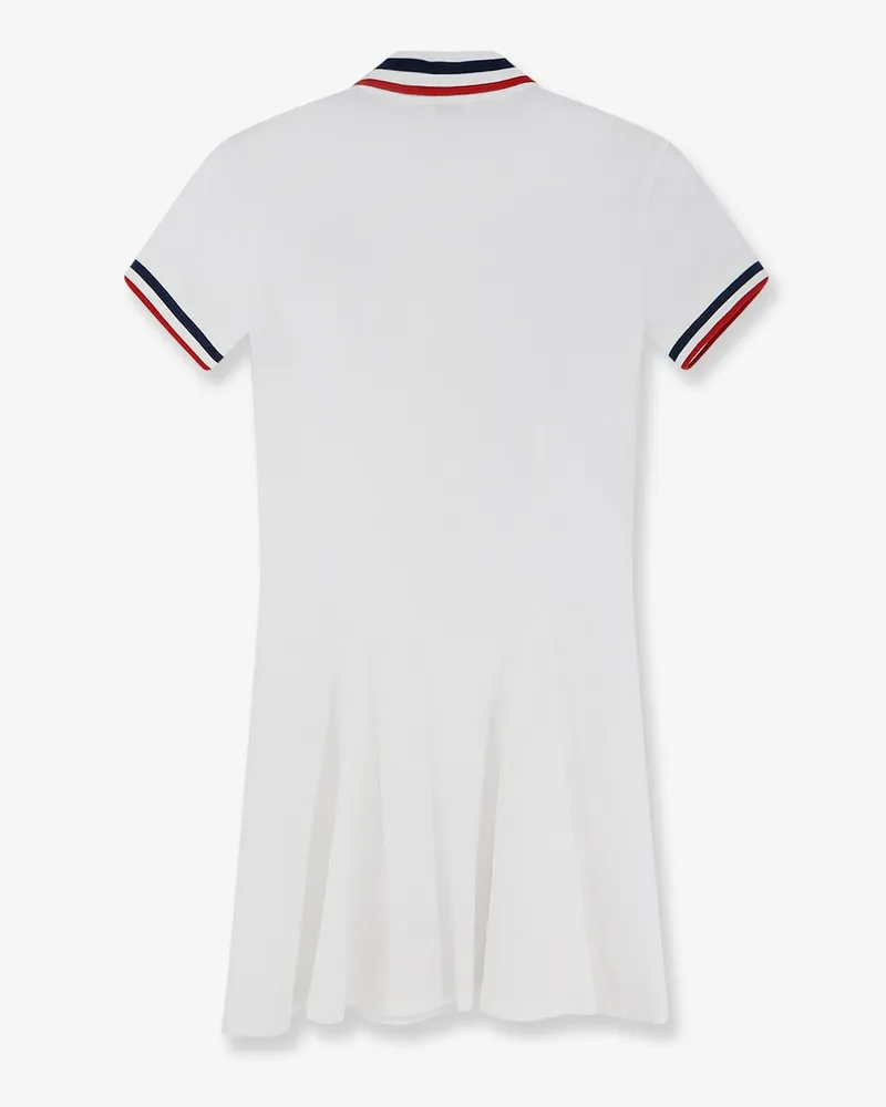 Brunello Cucinelli Women Mini Dress Stretch Cotton Piqué White White