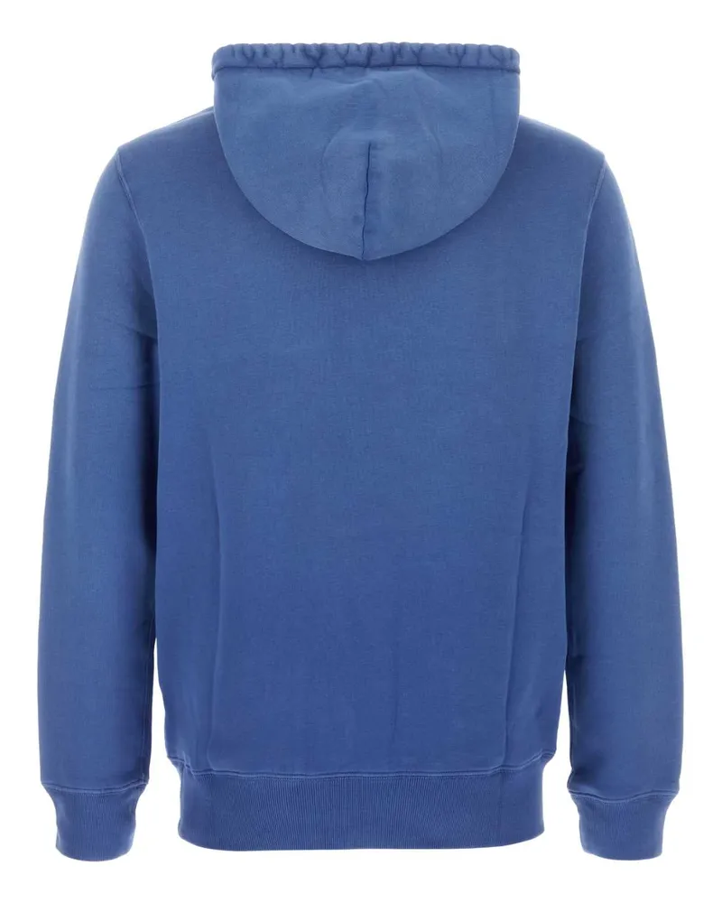 Ralph Lauren Men's Blue Cotton Blend Sweatshirt Irisblue Exterior: Polyester Felpe Sweater Blue