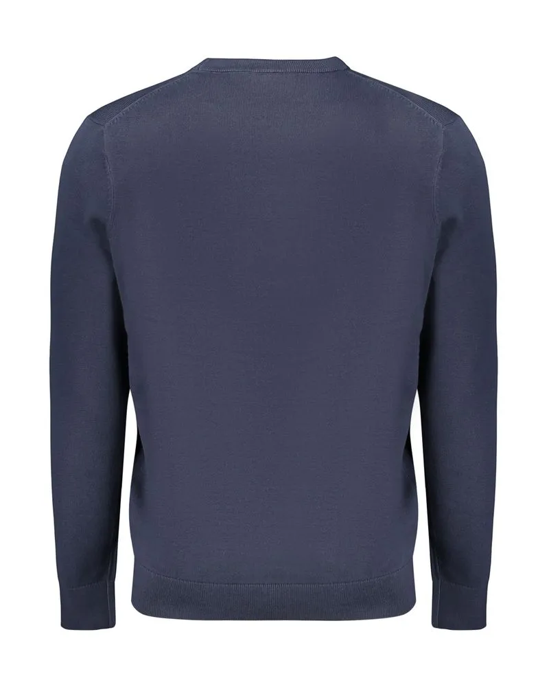 Timberland Crew Neck Cotton Sweatshirt — Blue Blue