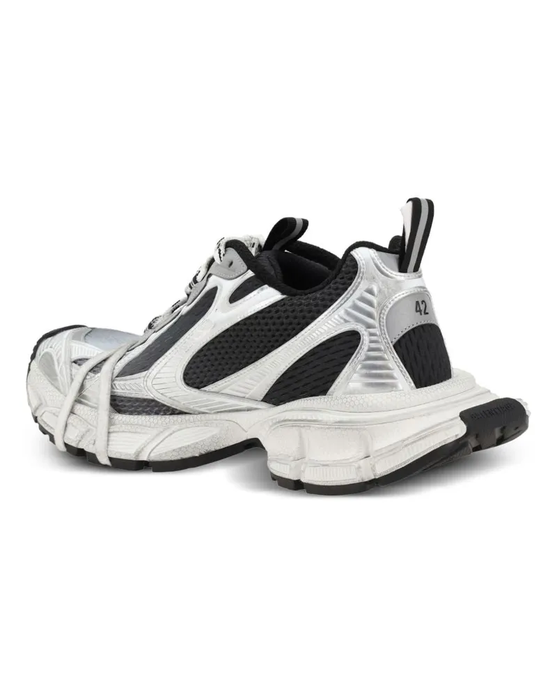 Balenciaga Distressed Oversized Sneaker — White White