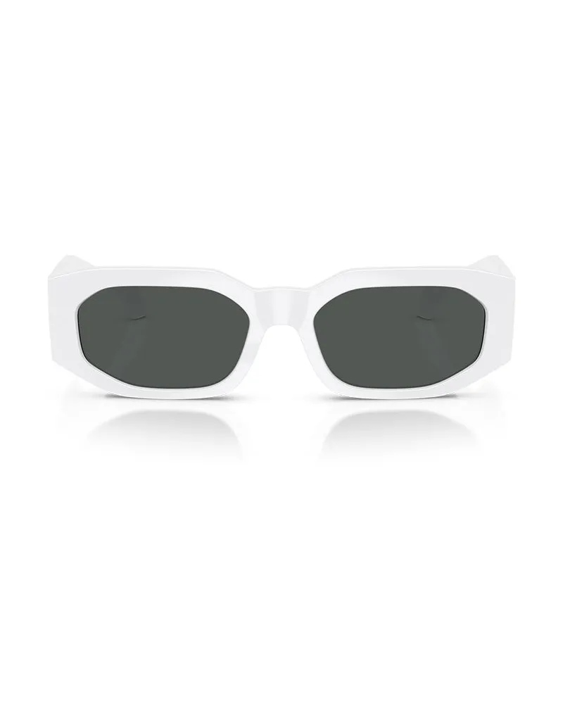 Versace Unisex , Frame And Lens White Sunglasses White