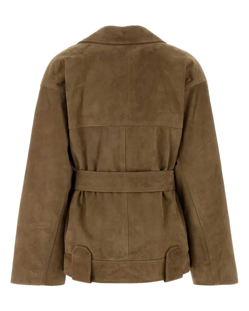 KHAITE Alder Jacket — Khaki Khaki