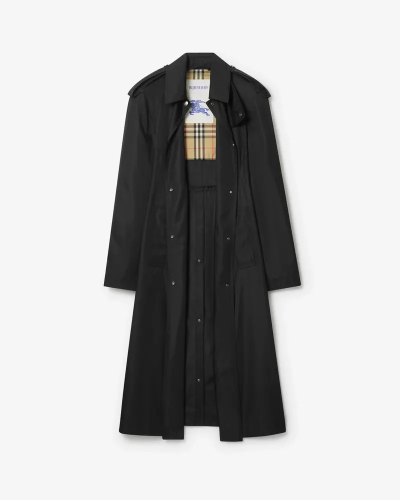 Burberry Classic Trench Coat — Black Black